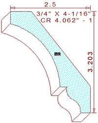 Crown 4-1/16" - 1