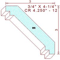 Crown 4-1/4" - 12