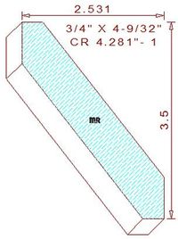 Crown 4-9/32" - 1 Crown 4-9/32" - 1