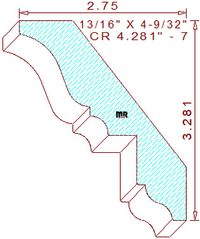 Crown 4-9/32" - 7 Crown 4-9/32" - 7