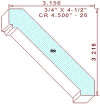 Crown 4-1/2" - 26 Crown 4-1/2" - 26