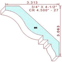 Crown 4-1/2" - 27 Crown 4-1/2" - 27