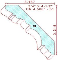 Crown 4-1/2" - 31 Crown 4-1/2" - 31