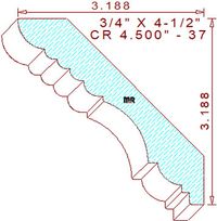 Crown 4-1/2" - 37 Crown 4-1/2" - 37