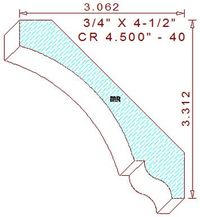 Crown 4-1/2" - 40 Crown 4-1/2" - 40