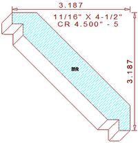 Crown 4-1/2" - 5 Crown 4-1/2" - 5