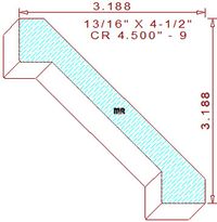 Crown 4-1/2" - 9 Crown 4-1/2" - 9
