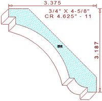 Crown 4-5/8" - 11 Crown 4-5/8" - 11