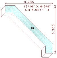 Crown 4-5/8" - 4 Crown 4-5/8" - 4