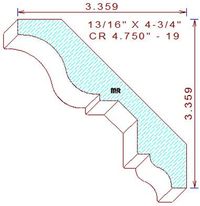 Crown 4-3/4" - 19 Crown 4-3/4" - 19