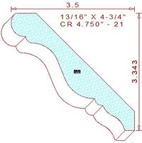 Crown 4-3/4" - 21 Crown 4-3/4" - 21
