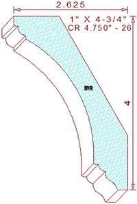 Crown 4-3/4" - 26 Crown 4-3/4" - 26