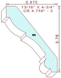Crown 4-3/4" - 3 Crown 4-3/4" - 3