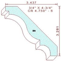 Crown 4-3/4" - 6 Crown 4-3/4" - 6