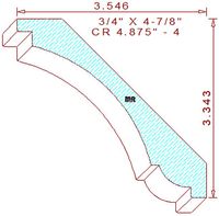 Crown 4-7/8" - 4 Crown 4-7/8" - 4