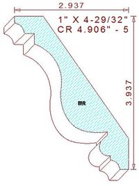 Crown 4-29/32" - 5 Crown 4-29/32" - 5