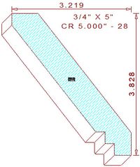 Crown 5" - 28 Crown 5" - 28