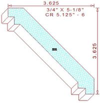 Crown 5-1/8" - 6 Crown 5-1/8" - 6
