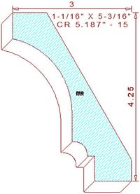 Crown 5-3/16" - 15 Crown 5-3/16" - 15