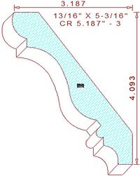 Crown 5-3/16" - 3 Crown 5-3/16" - 3