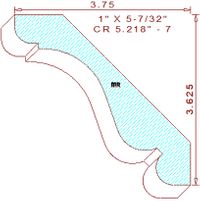 Crown 5-7/32" - 7 Crown 5-7/32" - 7