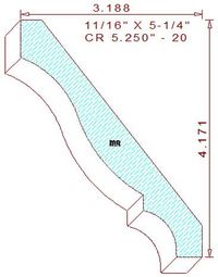 Crown 5-1/4" - 20 Crown 5-1/4" - 20