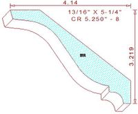 Crown 5-1/4" - 8 Crown 5-1/4" - 8