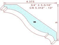 Crown 5-5/16" - 13 Crown 5-5/16" - 13