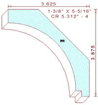 Crown 5-5/16" - 4 Crown 5-5/16" - 4