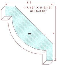 Crown 5-5/16" Crown 5-5/16"