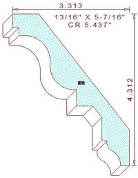 Crown 5-7/16" Crown 5-7/16"