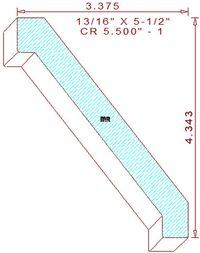 Crown 5-1/2" - 1 Crown 5-1/2" - 1