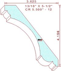 Crown 5-1/2" - 12 Crown 5-1/2" - 12