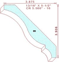 Crown 5-1/2" - 16 Crown 5-1/2" - 16