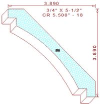 Crown 5-1/2" - 18 Crown 5-1/2" - 18
