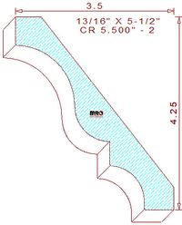 Crown 5-1/2" - 2 Crown 5-1/2" - 2