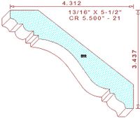 Crown 5-1/2" - 21 Crown 5-1/2" - 21