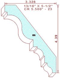 Crown 5-1/2" - 23 Crown 5-1/2" - 23