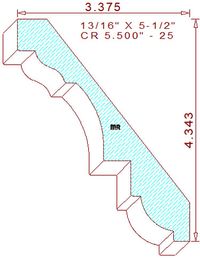 Crown 5-1/2" - 25 Crown 5-1/2" - 25