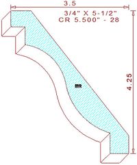 Crown 5-1/2" - 28 Crown 5-1/2" - 28