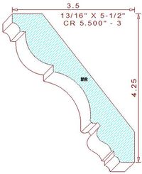 Crown 5-1/2" - 3 Crown 5-1/2" - 3