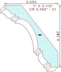 Crown 5-1/2" - 31 Crown 5-1/2" - 31