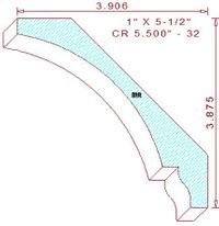 Crown 5-1/2" - 32 Crown 5-1/2" - 32