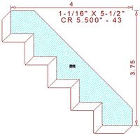 Crown 5-1/2" - 43 Crown 5-1/2" - 43