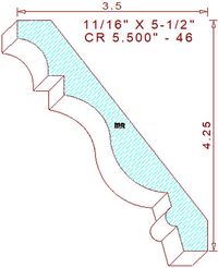 Crown 5-1/2" - 46 Crown 5-1/2" - 46
