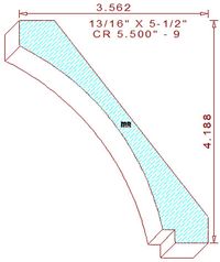 Crown 5-1/2" - 9 Crown 5-1/2" - 9