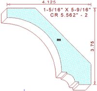 Crown 5-9/16" - 2 Crown 5-9/16" - 2
