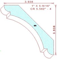 Crown 5-9/16" - 4 Crown 5-9/16" - 4