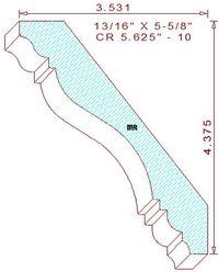 Crown 5-5/8" - 10 Crown 5-5/8" - 10