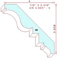 Crown 5-5/8" - 3 Crown 5-5/8" - 3